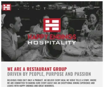 Hehfood.com(Happy Endings Hospitality) Screenshot