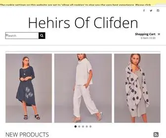 Hehirs.com(Hehirs of Clifden) Screenshot