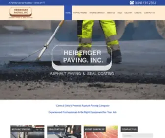 Heibergerpaving.com(Heiberger Paving Inc) Screenshot