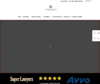 Heidarilawgroup.com(Personal Injury and Accident Trial Lawyers) Screenshot