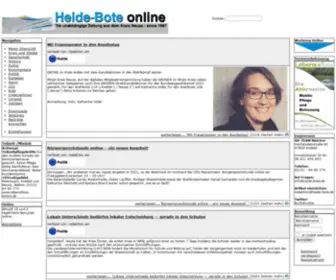 Heide-Bote.de(Die unabhÃ€ngige Zeitung aus dem Kreis Neuss) Screenshot
