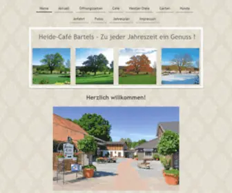 Heide-Cafe.de(Heide-Cafe - Home) Screenshot