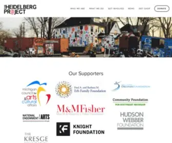 Heidelberg.org(The Heidelberg Project) Screenshot