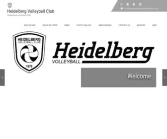 HeidelbergVolleyballclub.com.au(Heidelberg Volleyball Club) Screenshot