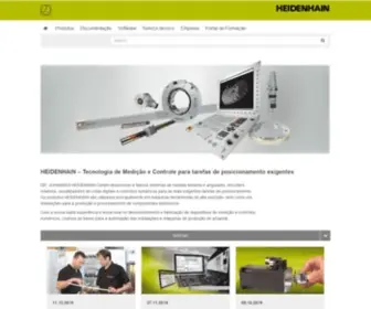 Heidenhain.com.br(Encoders Lineares) Screenshot