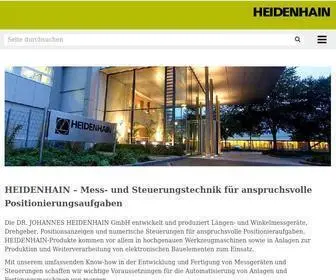 Heidenhain.de(Steuerungen, Messgeräte & Positionsanzeigen) Screenshot
