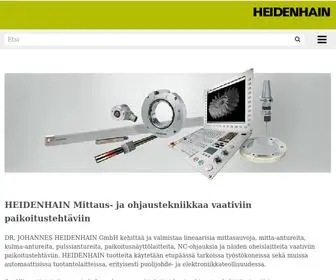 Heidenhain.fi(Etusivu) Screenshot