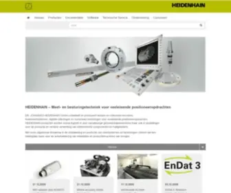 Heidenhain.nl(Lineaire encoders) Screenshot