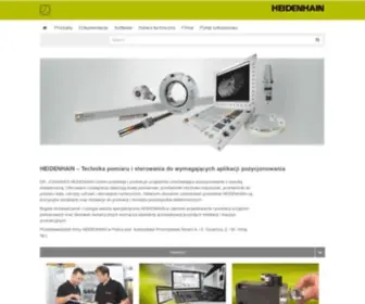 Heidenhain.pl(Urządzenia sterowania CNC) Screenshot