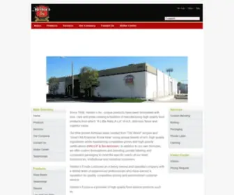 Heidensfoods.com(Heiden's Foods Inc) Screenshot