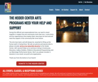 Heidercenter.org(Marie W) Screenshot