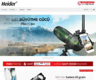 Heider.com.tr(Heider Teknoloji) Screenshot