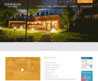 Heidespa.de(HEIDE SPA Hotel & Resort) Screenshot