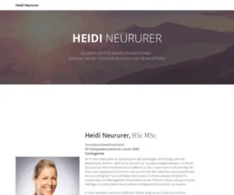 Heidi-Neururer.at(Heidi Neururer) Screenshot