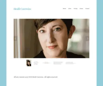 Heidiczerwiec.com(Heidi Czerwiec) Screenshot