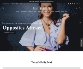 Heididaus.com(Heidi Daus jewelry) Screenshot