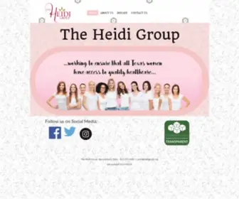 Heidigroup.org(The Heidi Group) Screenshot