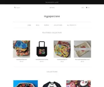 Heidikenney.com(Mypapercrane store) Screenshot