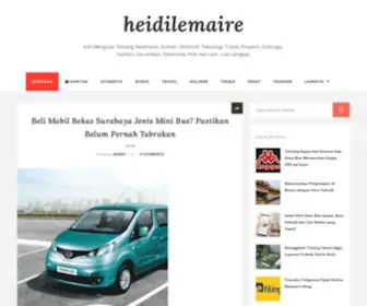 Heidilemaire.com(Bisnis) Screenshot