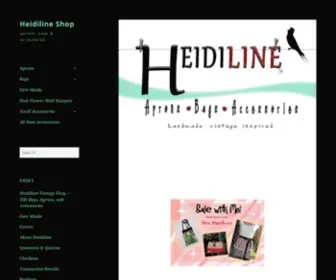 Heidiline.com(Tiki Bags) Screenshot