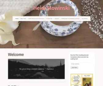 Heidislowinski.com(Heidi Slowinski) Screenshot