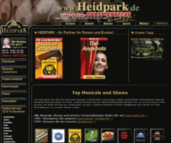 Heidpark.de(Heidpark) Screenshot