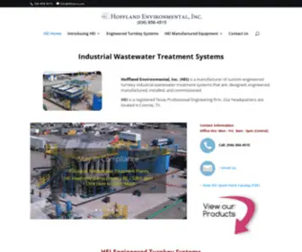 Heienv.com(Industrial Wastewater Treatment Systems) Screenshot