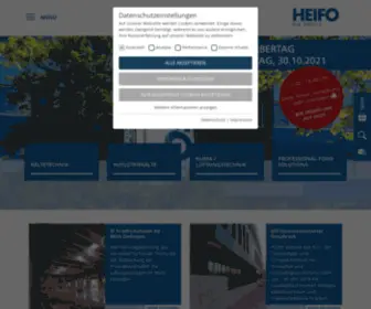 Heifo.de(Die Profis für Kältetechnik und Klimatechnik ) Screenshot