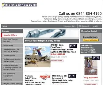 Heightsafety.uk.com(Restraint & Anchorge Systems) Screenshot