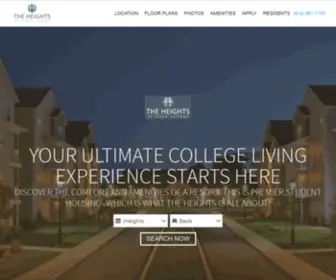 Heightsatstatecollege.com(Heights at State College) Screenshot