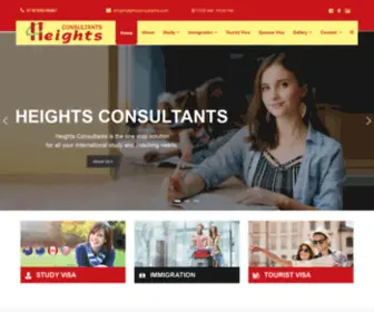 Heightsconsultants.com(Heights Consultants Patiala) Screenshot