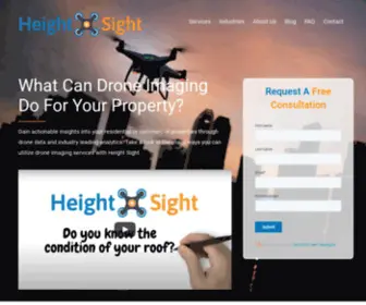 Heightsight.com(Drone Imaging Services) Screenshot