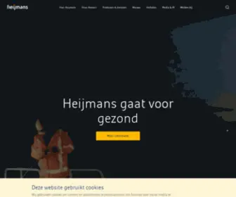 HeijMans.com(Homepagina Nederlands) Screenshot