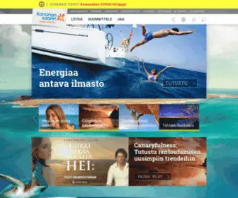 Heikanariansaaret.com(Hei täältä maailman parhaasta ilmastosta) Screenshot