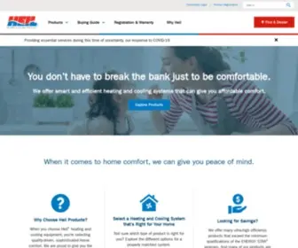 Heil-Hvac.com(Heil®) Screenshot