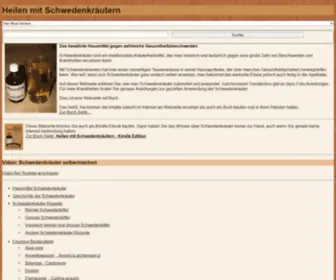 Heilen-Mit-SChwedenkraeutern.de(Heilen mit Schwedenkräutern) Screenshot