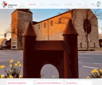 Heilig-Kreuz-Duelmen.de(Gemeinde) Screenshot
