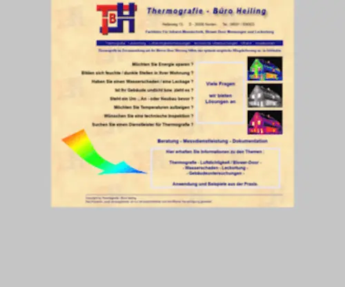 Heiling-Thermografie.de(Thermografie Büro Heiling) Screenshot