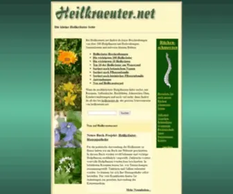 Heilkraeuter.net(Die) Screenshot