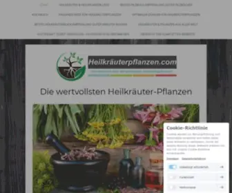 Heilkraeuterpflanzen.com(Die besten Heilkräuter) Screenshot