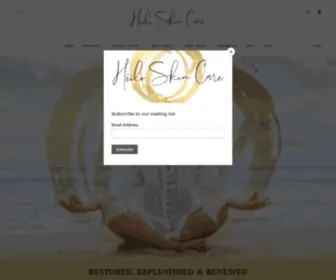 Heiloskincare.com(Heilo Skin Care) Screenshot