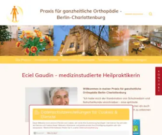 Heilpraktiker-Gaudin.de(Praxis für ganzheitliche Orthopädie) Screenshot
