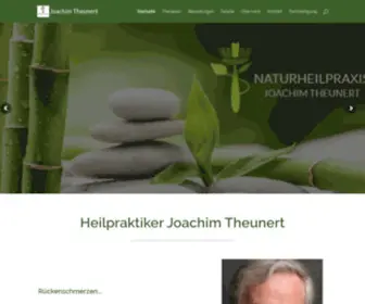 Heilpraktiker-Theunert.de Screenshot