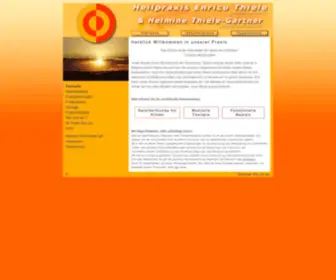 Heilpraxis-Thiele.de(Heilpraxis Enrico Thiele Stuttgart) Screenshot
