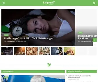 Heilpraxisnet.de(Ganzheitlicher Blick und Hausmittel) Screenshot