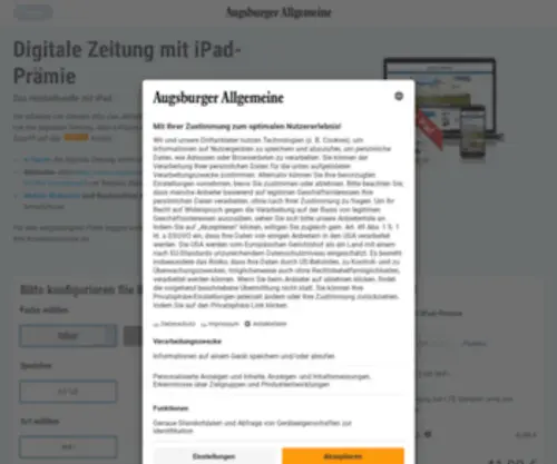 Heimat-Bundle.de(IPad mit Abo ➤ Ihre Prämie im Heimat) Screenshot