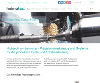 Heimatec.com(Highest quality and performance from static and driven precision tools) Screenshot