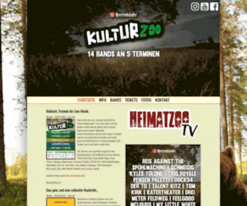 Heimatzoo.de(Festival) Screenshot