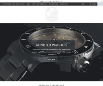 Heimdallsworkshop.com(High End Luxury and Tactical Crafted Watches) Screenshot