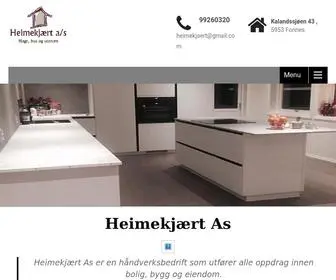 Heimekjaert.no(Heimekjært) Screenshot